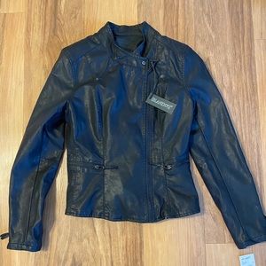 Faux Leather Jacket